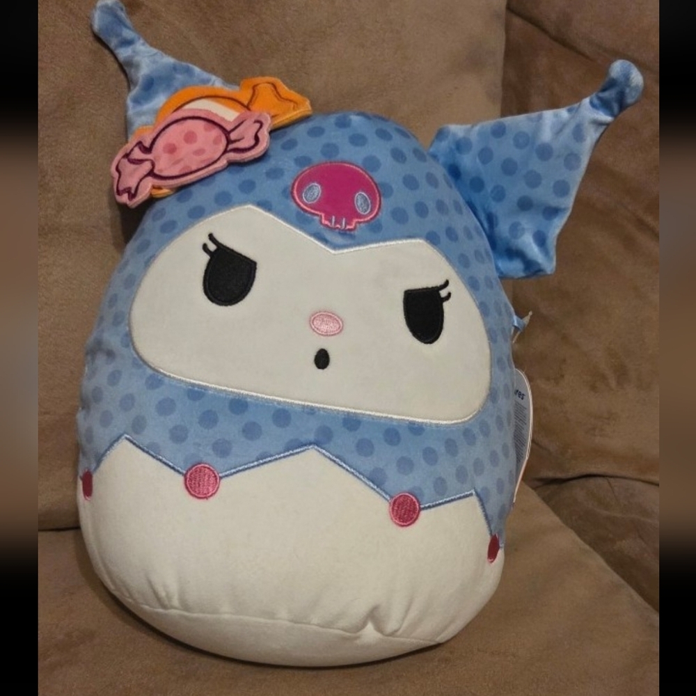 Kuromi Squishmallow Plush Pillow